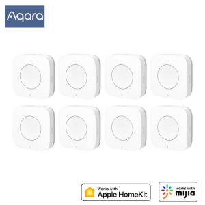 כל-בו Online בית חכם Original Aqara Smart Wireless Switch Smart Home Kit Remote Control Work with Mijia Multifunctional Gateway From Xiaomi Eco-System 