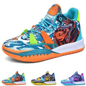 Men's Basketball Shoes High Top Breathable Boots Summer Non Slip Junior Sneakers Ladies Venom Student Sneakers