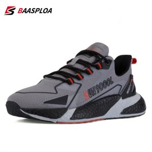 Baasploa 2022 אביב גברים הליכה נעלי אופנה ספורט רשת לנשימה זכר נעליים יומיומיות תחרה עד נוח Sneaker