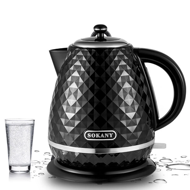 1.7L Electric Kettle 220V Tea Pot 2200W Hot And Cool Kettle Double Anti-scald Tea Coffee Anti-dry Samovar Automatic Power-off